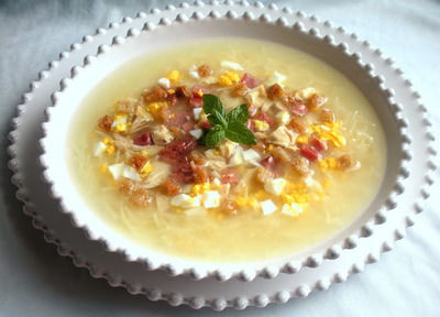 Суп пикадильо Традиционный андалузский суп пикадильо