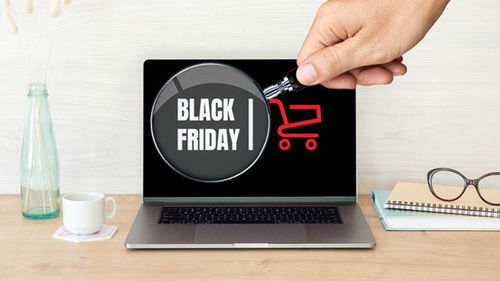 Online shopping on Black Friday Online shopping on Black Friday