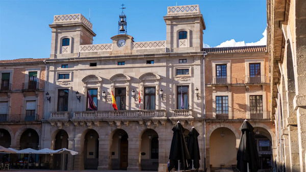 La plaza principal de Ávila - la Plaza Mercado Chico