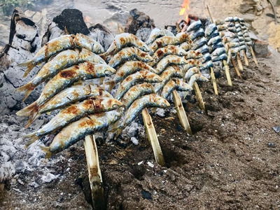 Espeto de sardinas - популярное блюдо в Малаге