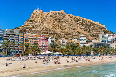Alicante beaches on the Costa Blanca coastline