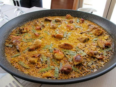 Valencian paella – a traditional dish of the region