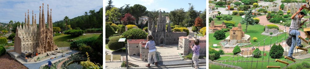 Parque temático en Barcelona - Cataluña en miniatura