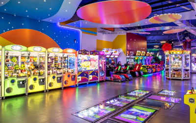 Space Ilusiona Diagonal Mar — an indoor entertainment centre with arcades, VR and a children's play area