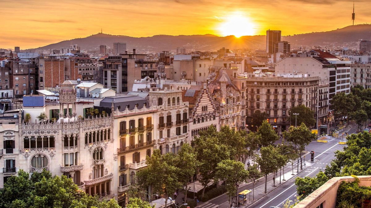 Las Ramblas y Passeig de Gràcia en Barcelona