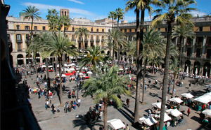 Royal Square in Barcelona