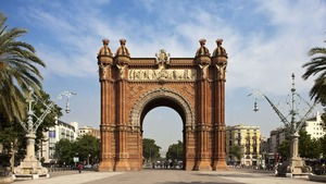 Arc de Triomf in Barcelona