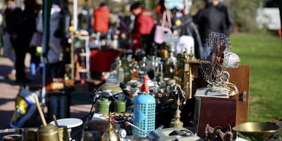 Воскресный уличный рынок в Кановельес