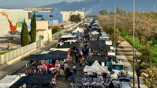 Mercadillo en Canovelles los domingos