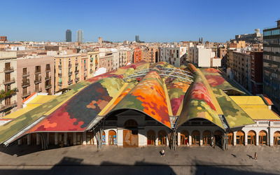 Mercat Santa Caterina Mercat Santa Caterina en Barcelona