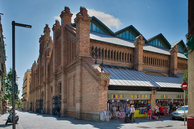 Mercat de Sants Mercat de Sants en Barcelona