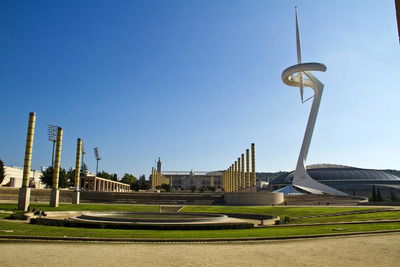 Olympic Ring and Plaça d’Europa