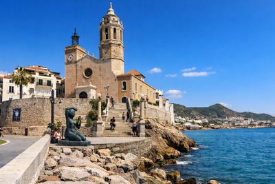 Iglesia de San Bartolomé y Santa Tecla Церковь Сан-Бартоломе и Санта-Текла в Ситжесе
