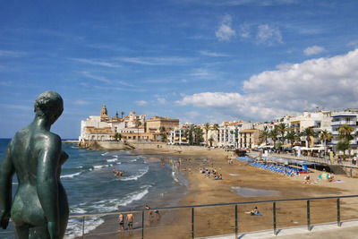 Пляж Пляжи Ситжеса - пляж Сан-Себастьян