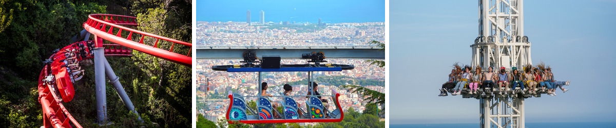 Atracciones del parque Tibidabo
