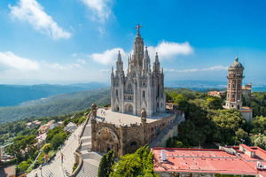 Tibidabo Mountain Attractions