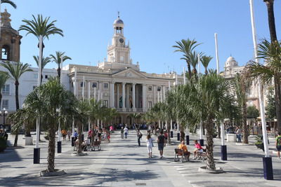 Cadiz City Hall and San Juan de Dios Square