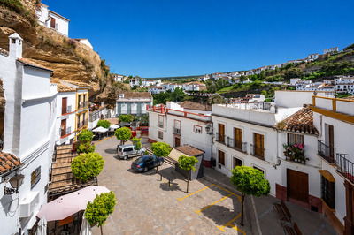Andalusia Square in Setenil de las Bodegas