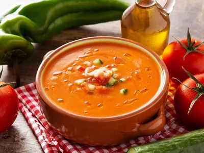 Gazpacho - cold Spanish soup