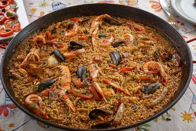 Paella - one of Spain's most famous dishes