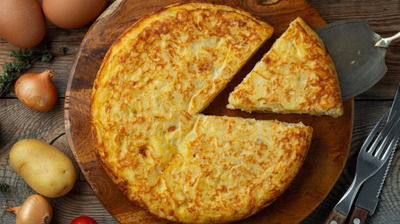 Tortilla - Spanish omelette with potatoes