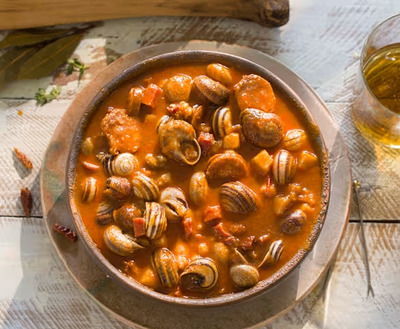 Caracoles a la madrileña – a traditional appetizer in Madrid