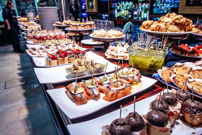 Tapas bars in central Madrid