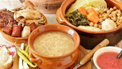 Cocido madrileño – traditional food in Madrid