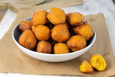 Buñuelos de calabaza Buñuelos de calabaza, postre tradicional valenciano