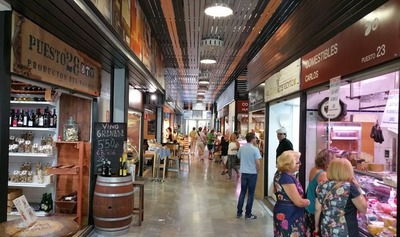 San Agustín Food Market in Granada