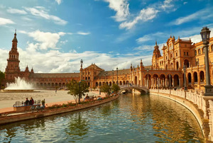 Seville is the former capital of Spain