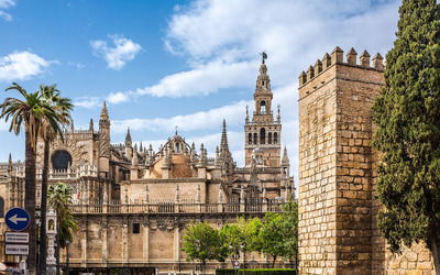 The centre of Seville – a city that was once the capital of Spain