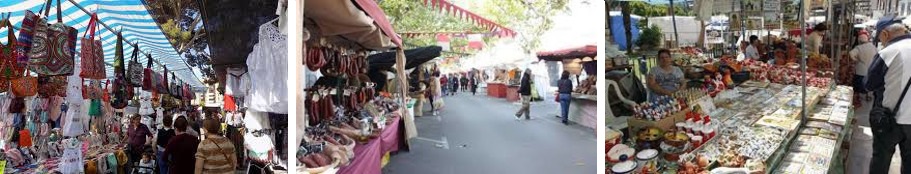 Food and clothing markets in the province of Alicante