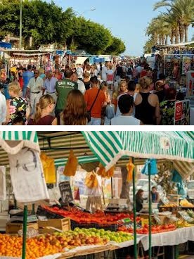 Mercadillos en las calles de las ciudades alicantinas