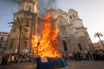 Festival de San Juan en Cádiz