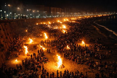 Noche de San Juan en La Coruña