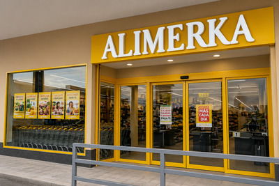 Supermercado Alimerka en el norte de España