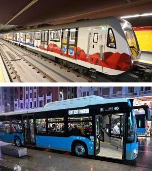 Cost of living in Spain, public transport