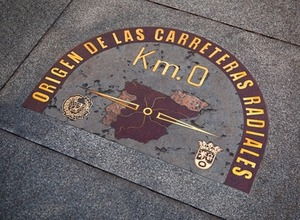 Kilometre Zero in Madrid