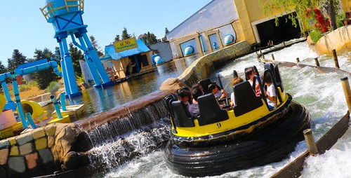 Atracciones acuáticas en el Parque Warner