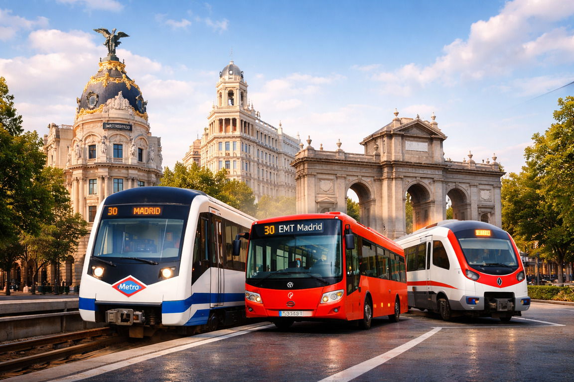 Транспорт Мадрида — метро, автобус и пригородный поезд