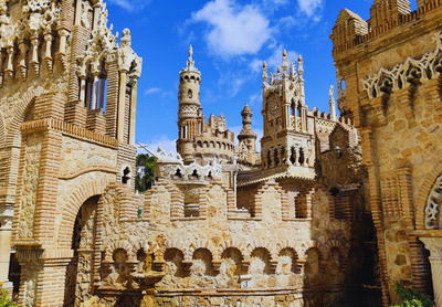 Castillo de Colomares architectural monument in Benalmádena