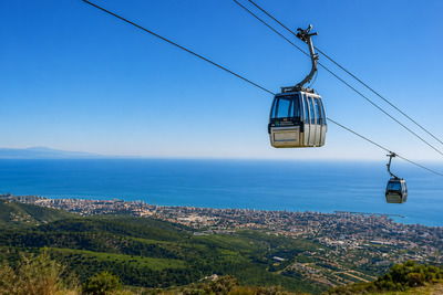 Teleférico en Benalmádena — subida al monte Calamorro