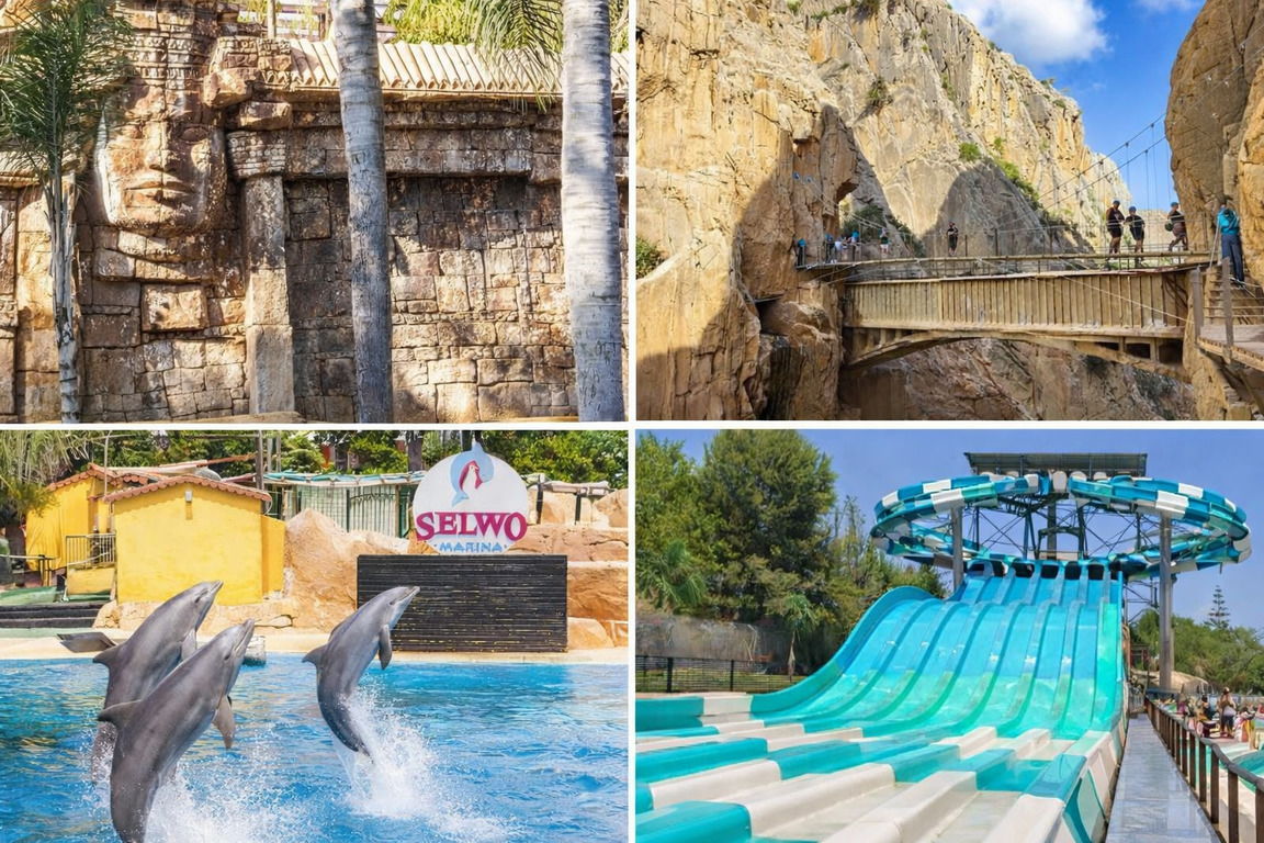 Парки и развлечения в Малаге для детей