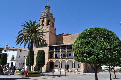 Church of Santa María Church of Santa María in the historic center of Ronda