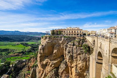 Ronda - town on the rock Ronda - famous town on the rock