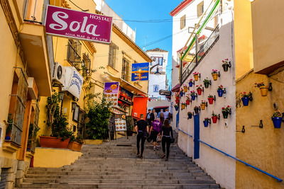 La calle escalonada Cuesta del Tajo