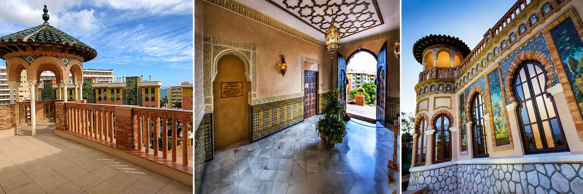 La arquitectura de la Casa de los Navajas, una de las principales atracciones de Torremolinos