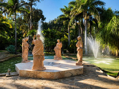 Jardín Botánico Molino de Inca en Torremolinos