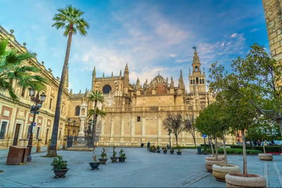 The Giralda Bell Tower and Seville Cathedral
